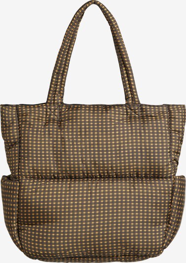 OBJECT Shopper 'Avery' in braun / gelb, Produktansicht