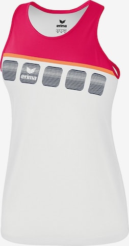 ERIMA Sports Top in White: front