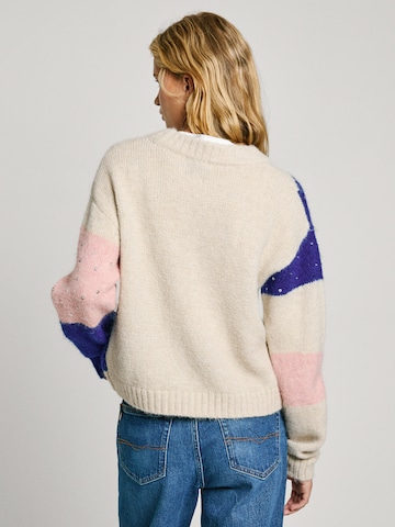Pepe Jeans Trui 'NORA' in Beige