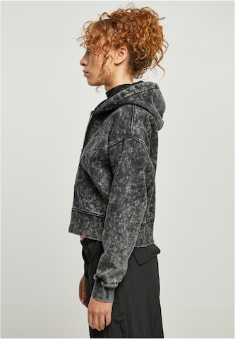 Urban Classics Sweatjakke i sort