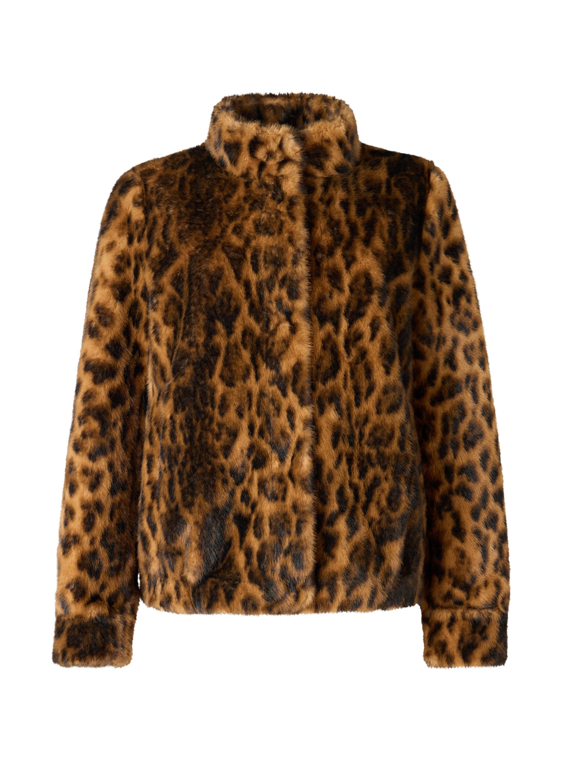 Veste mi-saison 'LUNA' GUESS en marron : devant