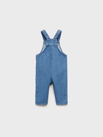 Regular Salopetă 'DUNGAREES ATENAS' de la MANGO KIDS pe albastru