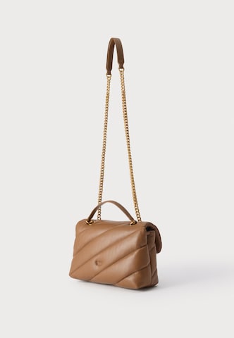 Sac bandoulière 'Love Bag' PINKO en marron