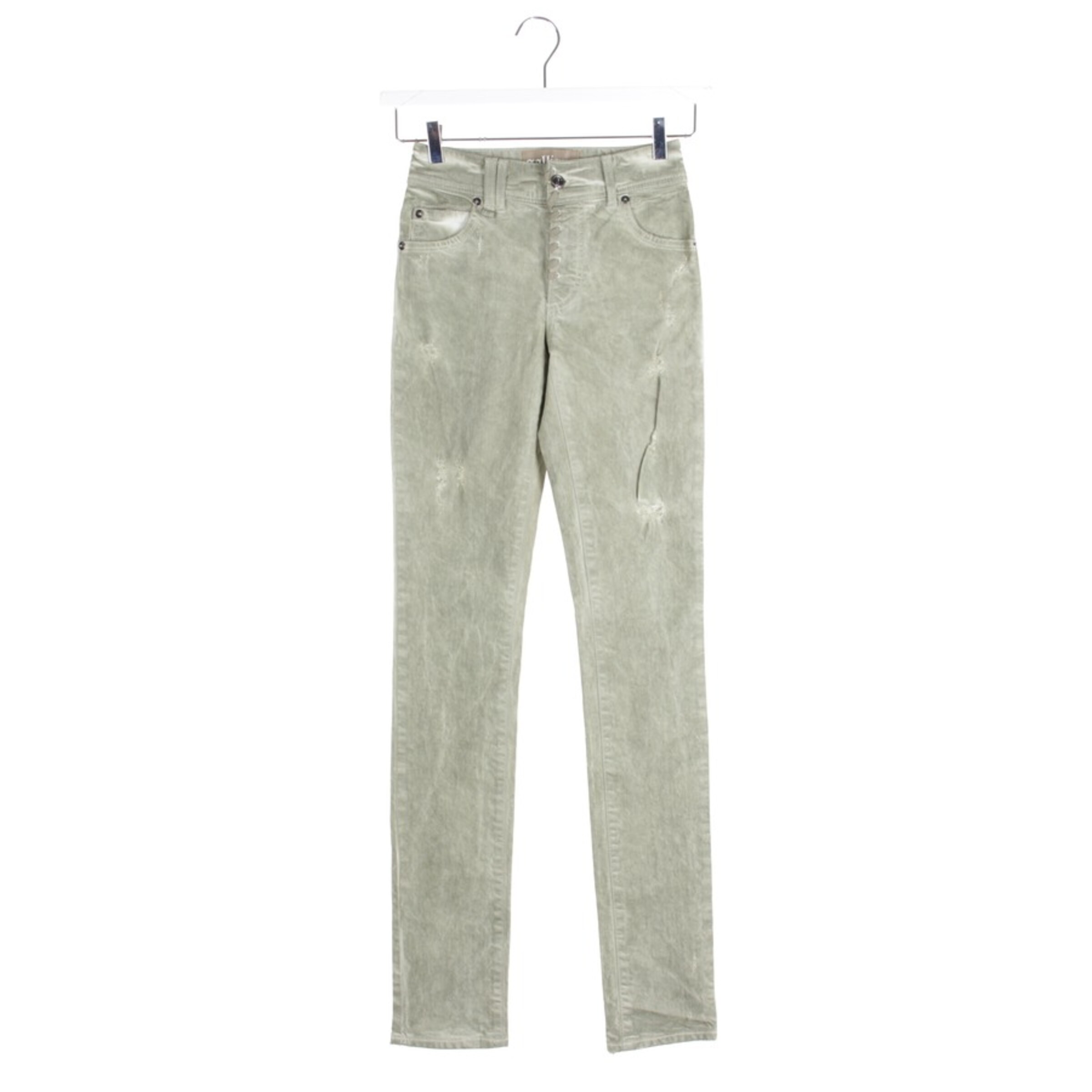 John Galliano Jeans 24 in Grün: Vorderseite