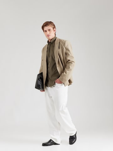 Lindbergh - Ajuste regular Camisa en verde