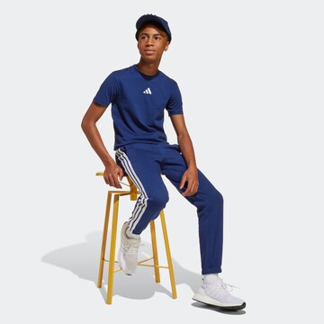 ADIDAS SPORTSWEAR Tapered Sportnadrágok 'Essentials' - kék