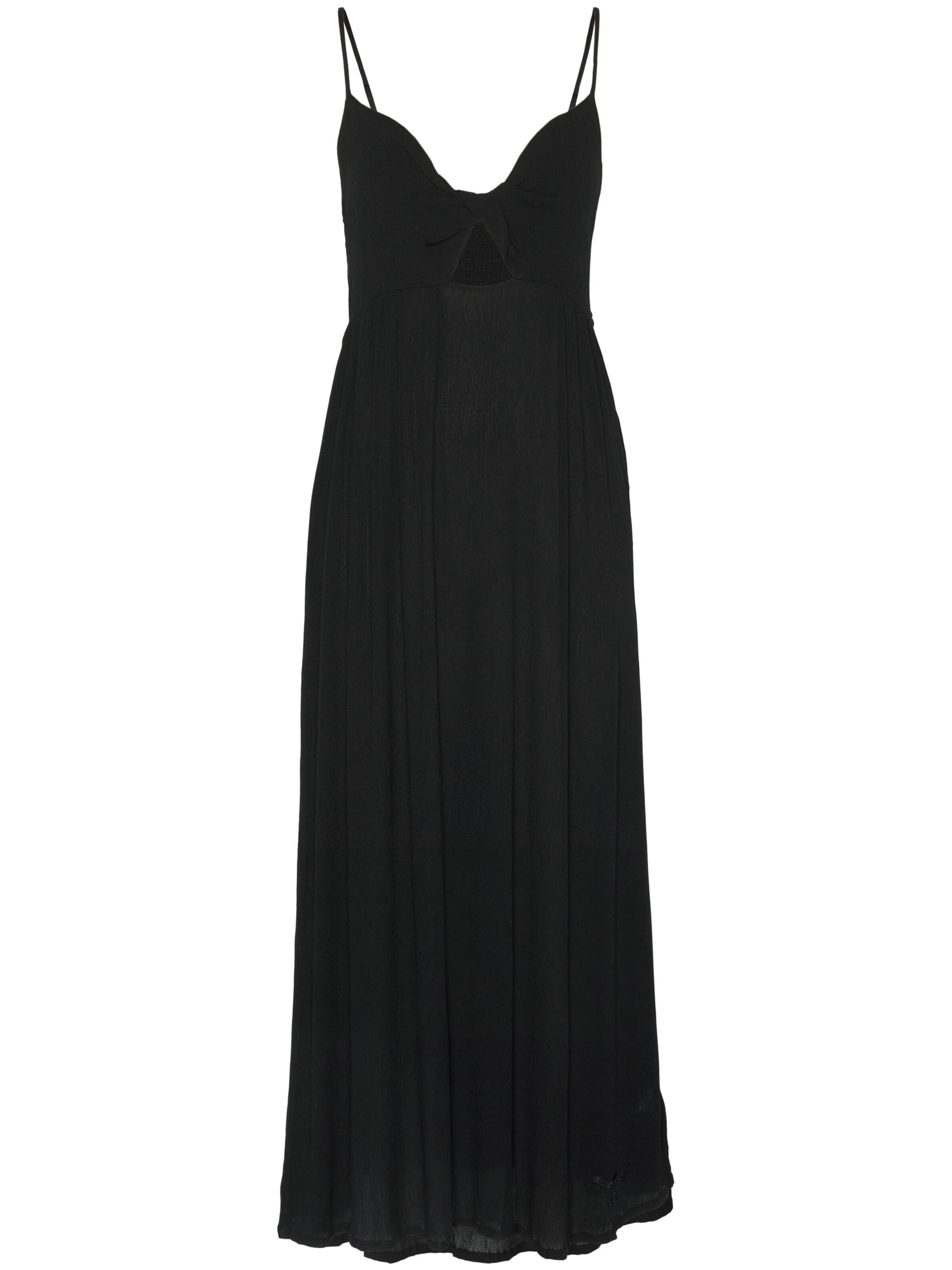 CHIEMSEE Dress ' mit Smokdetail im Rücken ' in Black: front