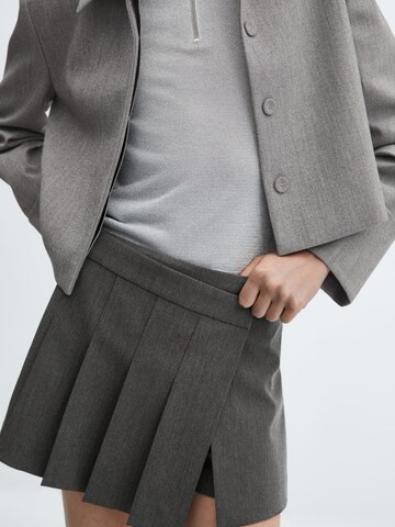 MANGO Skirt 'Brit' in Grey