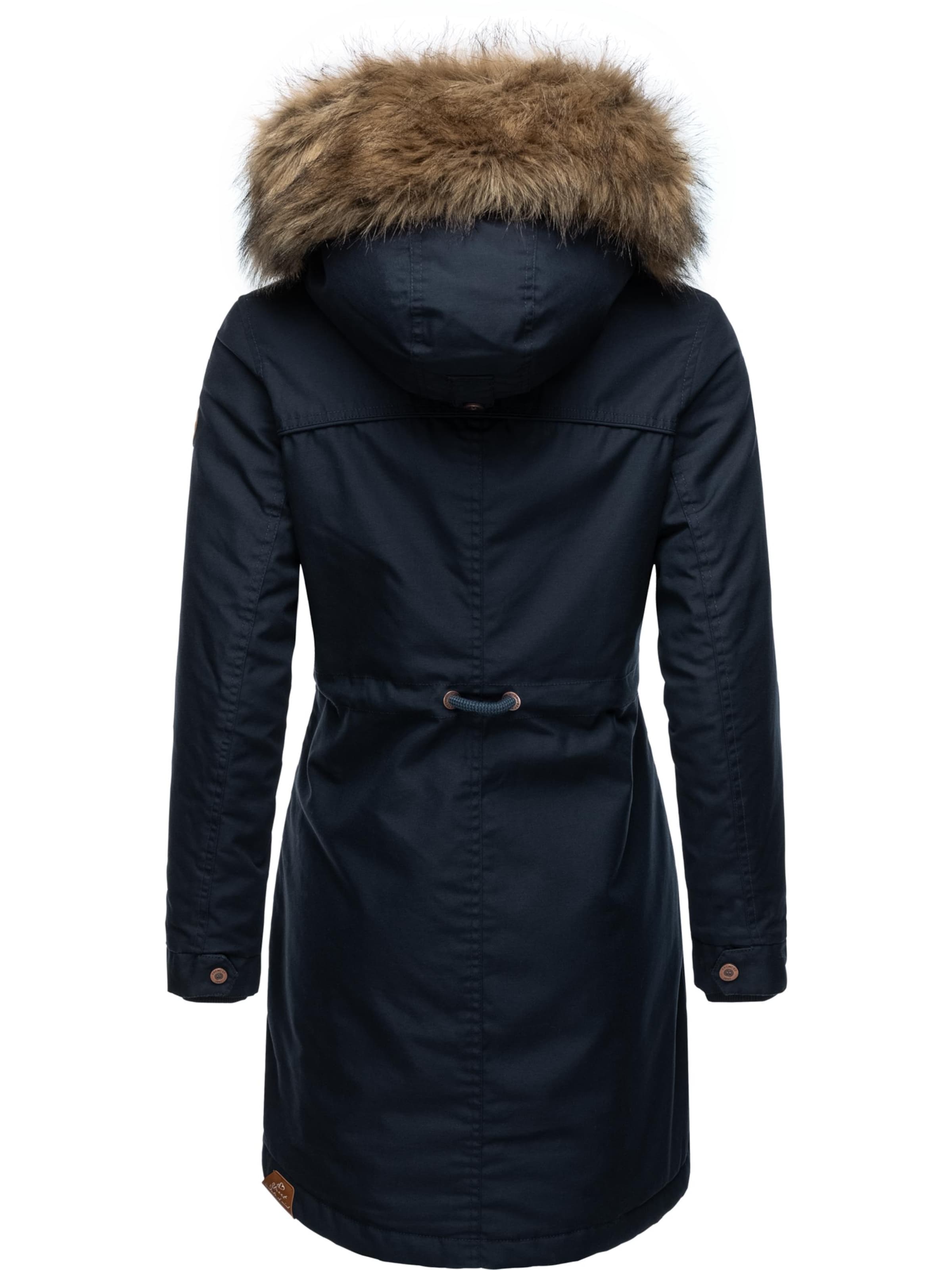 Ragwear Winter Parka Tawny in Navy ABOUT YOU