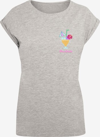 Merchcode Shirt 'Pina Colada' in Grey: front