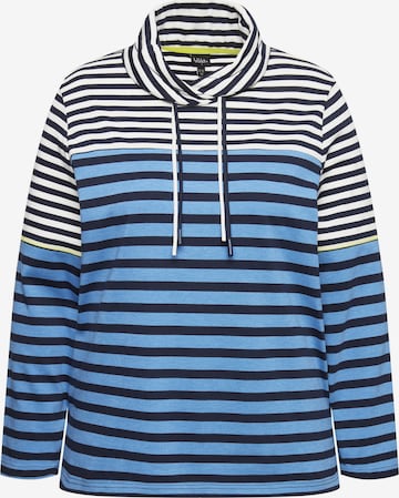 Ulla Popken Sweatshirt in Blue: front