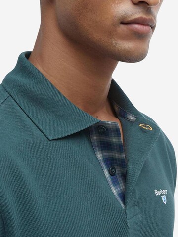 Maglietta 'TARTAN PIQUE' di Barbour in verde