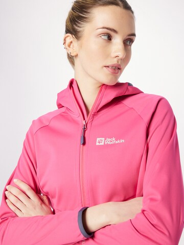 Veste outdoor JACK WOLFSKIN en rose