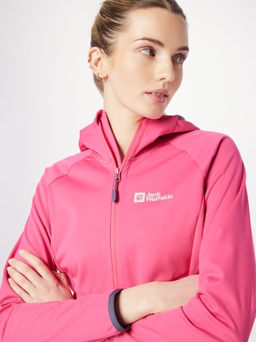 JACK WOLFSKIN Outdoor jacket in Pink