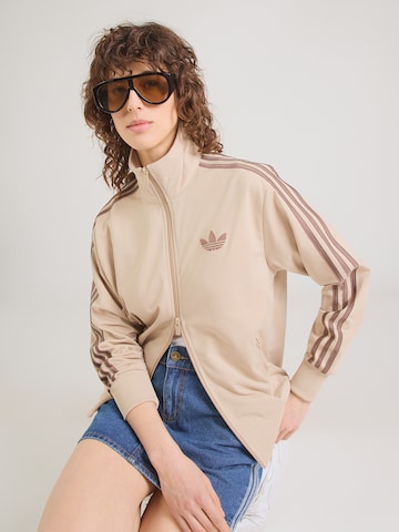 ADIDAS ORIGINALS Tréning dzseki 'FB' - zöld: elől