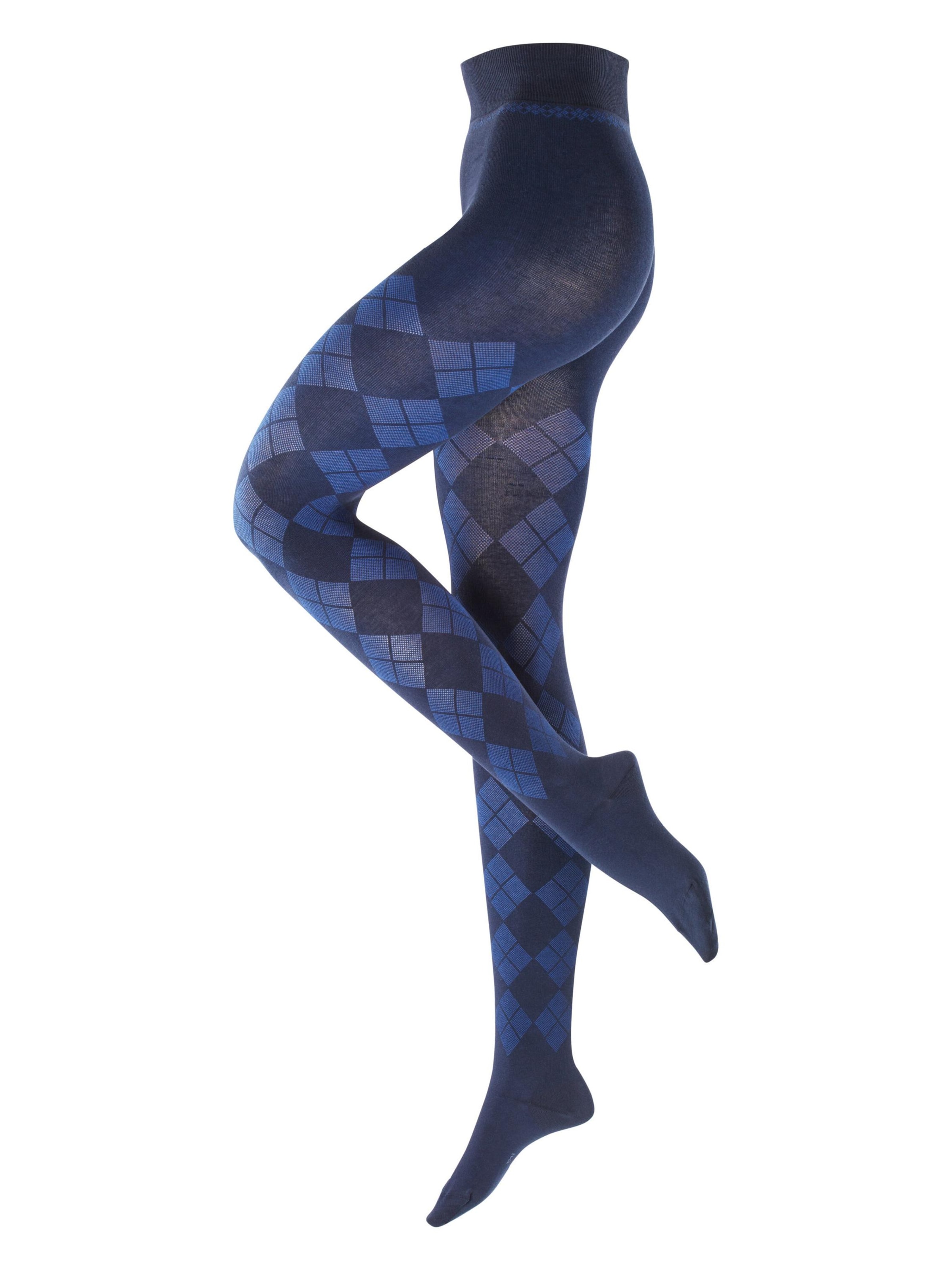 BURLINGTON Strumpfhose 'Elegant Essence'‌‌‌‌‌‌ in Blau: Vorderseite