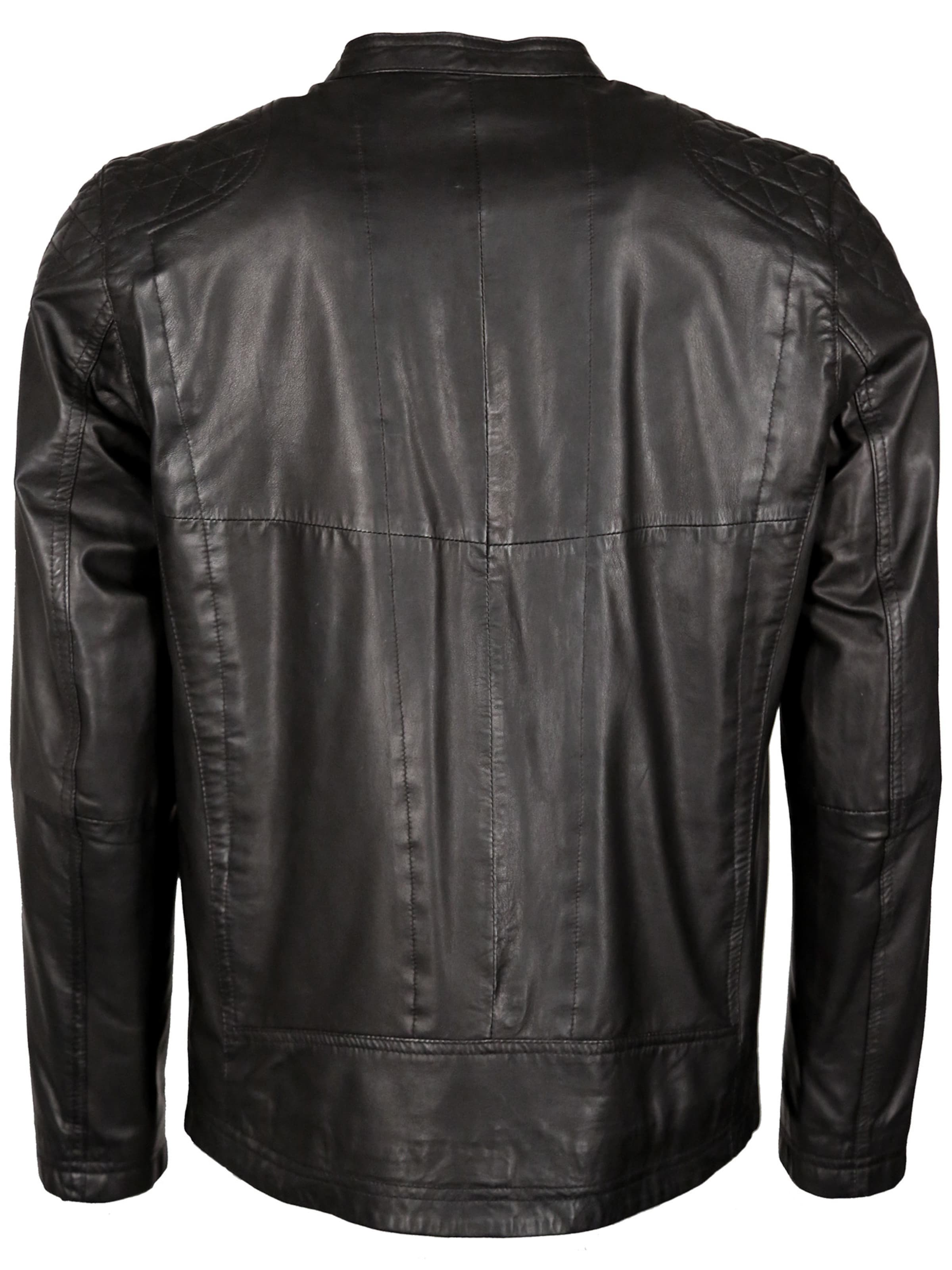 JCC Lederjacke 'Lucas' in Schwarz
