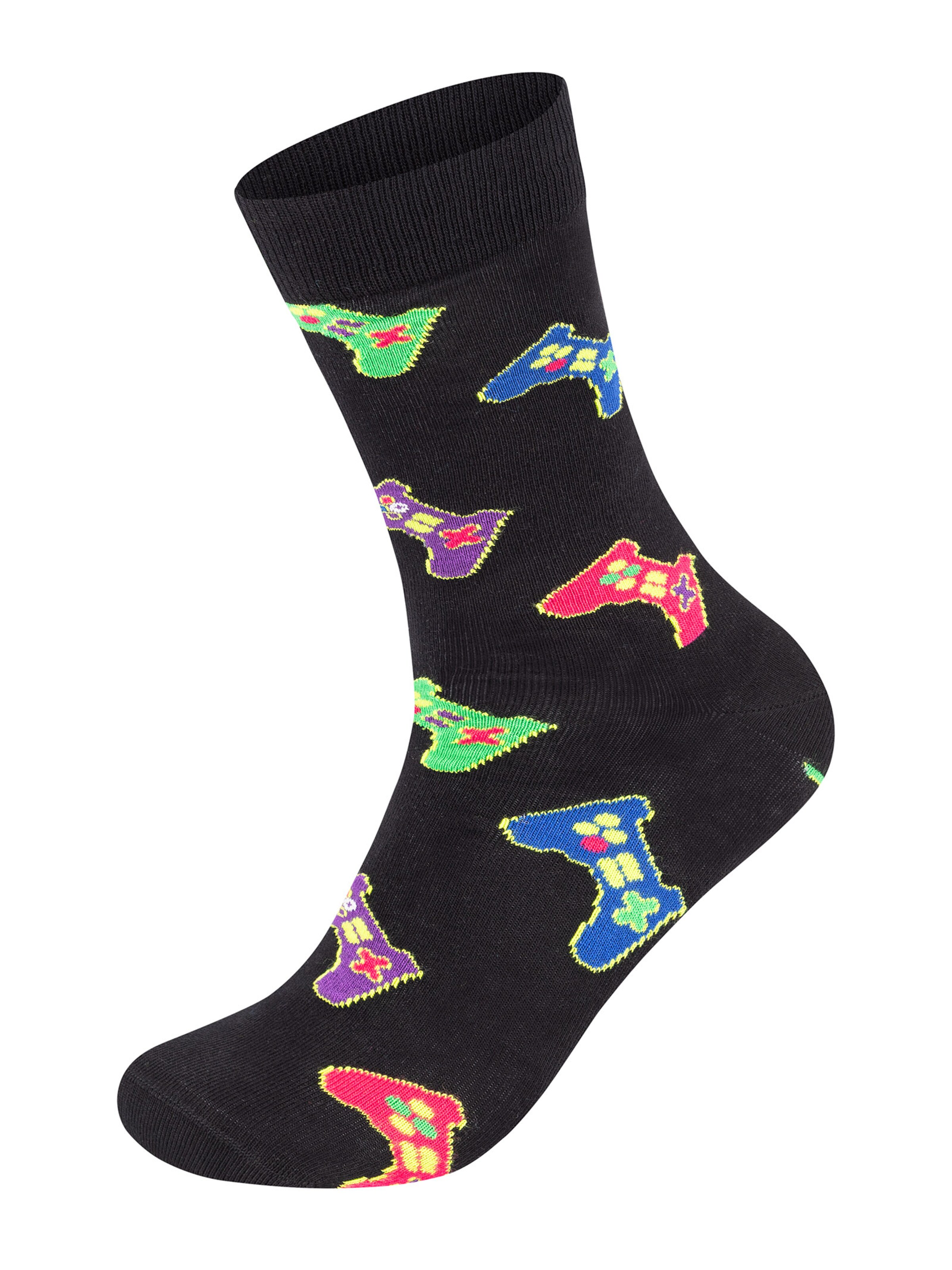 Happy Socks Socken 'Gaming' in Mischfarben