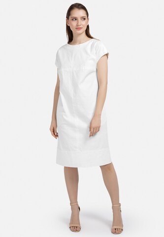 HELMIDGE Dress in White: front