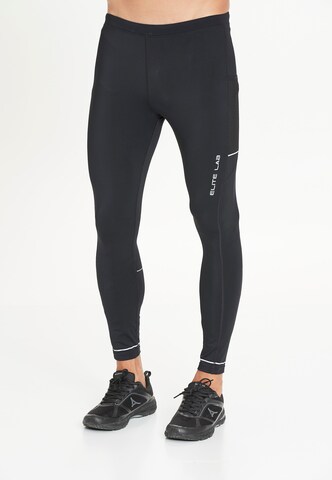 ELITE LAB Slim fit Workout Pants 'Elite X1' in Black: front