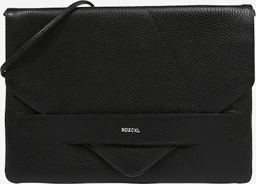 Roeckl - Bolso de noche 'Nele' en negro: frente