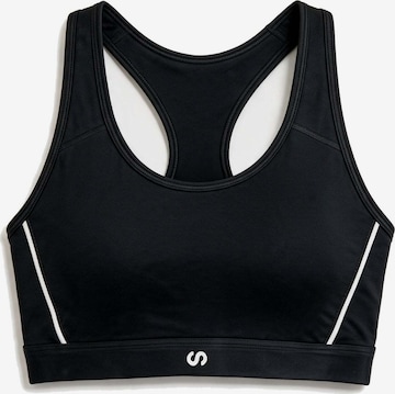 SNOCKS Bralette Sports bra in Black: front