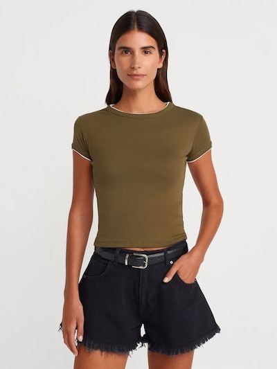Dilvin Shirt 'T-Shirts' in S in Khaki, Item view