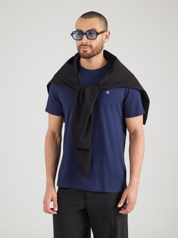Calvin Klein - Camiseta en azul: frente