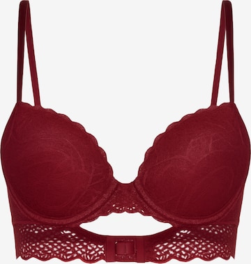 C&City Push-up BH in Rood: voorkant
