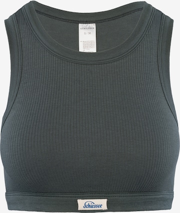 SCHIESSER Bralette Bra 'Revival Paula' in Green: front