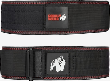 Gorilla Wear Sports equipment '4 Zoll' in Black: front