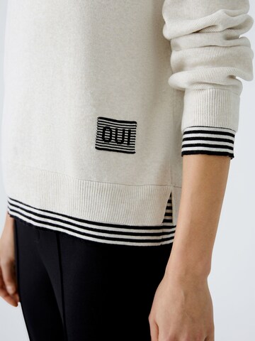 OUI Pullover 'LEEZA' in Weiß