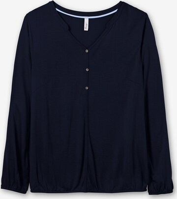 SHEEGO Shirt in Blauw: voorkant