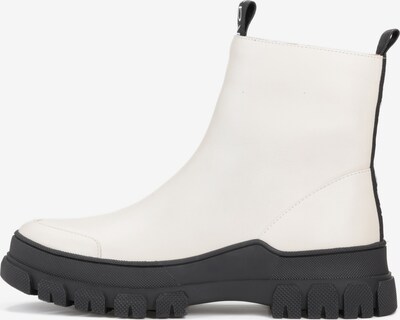 Kazar Stiefelette in schwarz / offwhite, Produktansicht