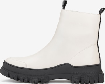 Bottines Kazar en blanc : devant