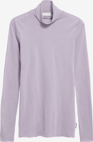 ARMEDANGELS Longsleeve SOFT in Lila: Vorderseite