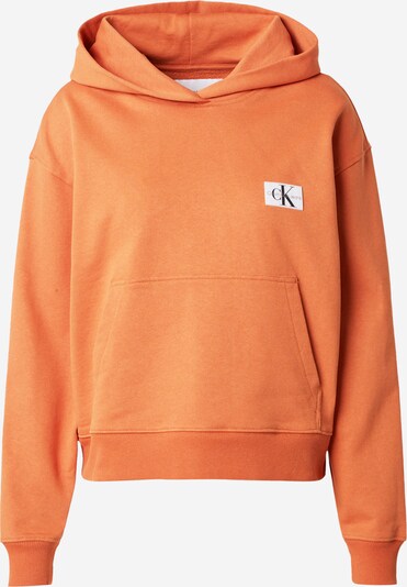 Calvin Klein Jeans Sportisks džemperis, krāsa - mandarīnu / melns / balts, Preces skats
