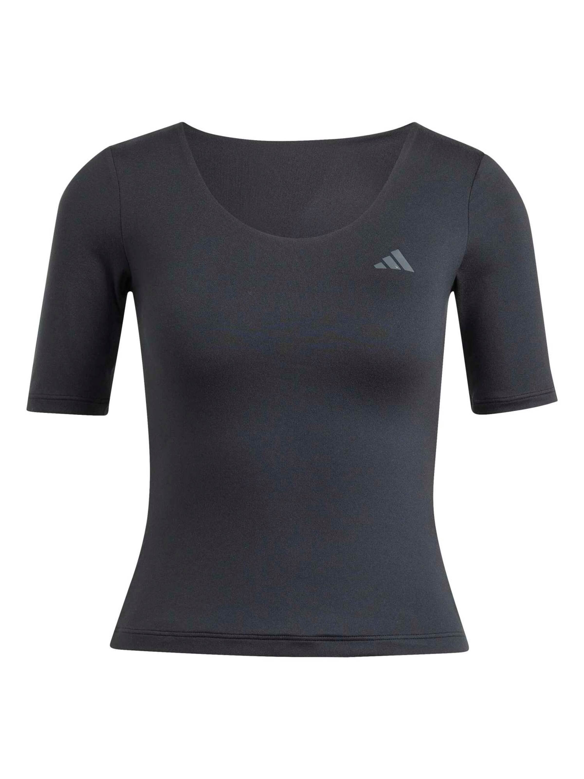 ADIDAS PERFORMANCE Functioneel shirt 'ALL ME ESS' in XS in de kleur Zwart, Productweergave