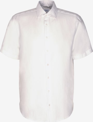 Chemise business SEIDENSTICKER en blanc : devant