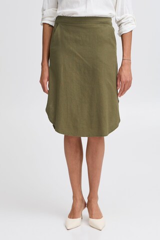 Jupe 'FALAKKA' b.young en vert : devant