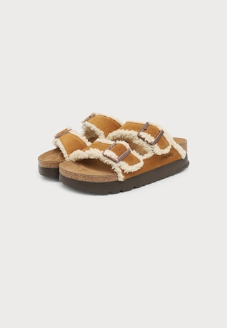 BIRKENSTOCK Pantofle 'Arizona' – hnědá