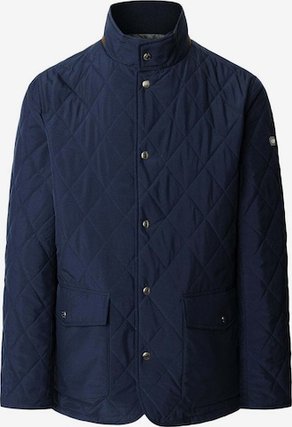 Hackett London Tussenjas in Blauw: voorkant