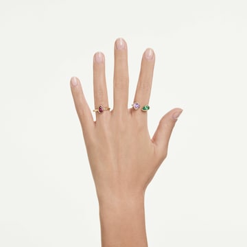 Swarovski Prstan 'IMBER' | zlata barva