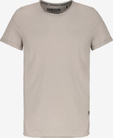 Sublevel Shirt in Beige: Vorderseite