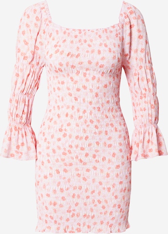 Cotton On Платье в Ярко-розовый: спереди
