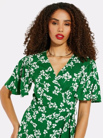 Threadbare Zomerjurk 'Malika' in Groen