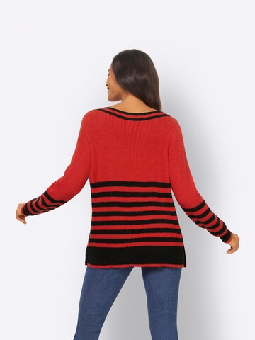 Pull-over heine en rouge