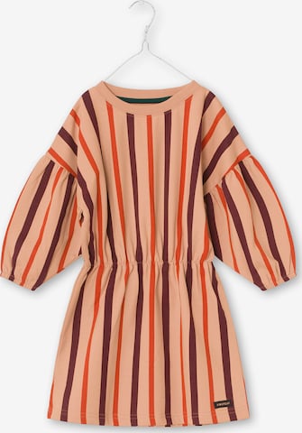 A Monday in Copenhagen - Vestido 'Nanna' en naranja: frente