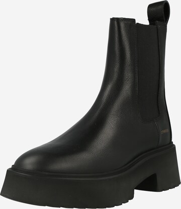 Copenhagen Chelsea boots i svart: framsida