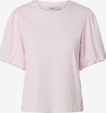 PIECES Shirt in Roze: voorkant